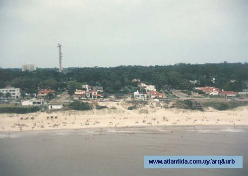 Playa Brava desde el mar