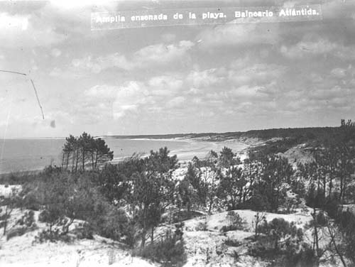 Playa Mansa a principios del siglo